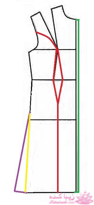 آموزش دوخت مانتو مجلسی