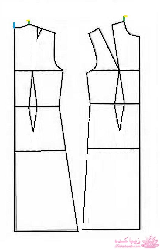 آموزش دوخت مانتو مجلسی