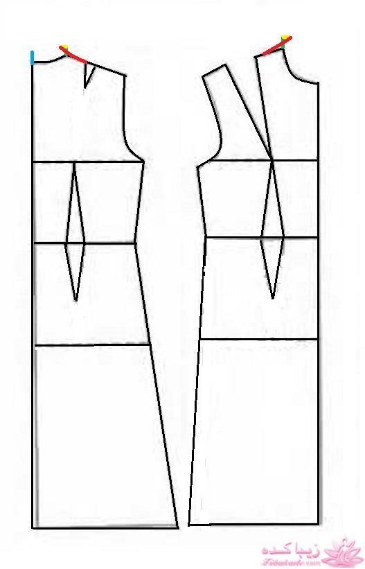 آموزش دوخت مانتو مجلسی