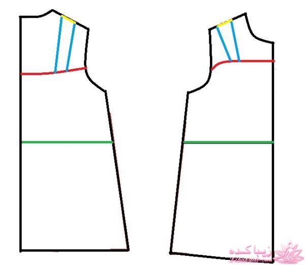 آموزش خیاطی لباس کودک