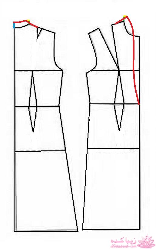 آموزش دوخت مانتو مجلسی