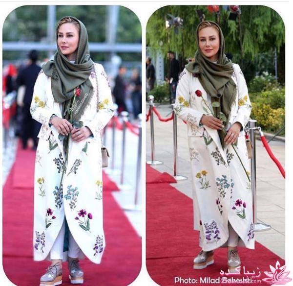  تیپ و ظاهر بازيگران در جشن حافظ