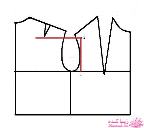 آموزش دوخت مانتو مجلسی