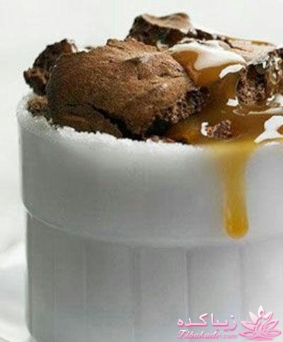 سوفله تلخ وشیرین بابستنی کاراملی