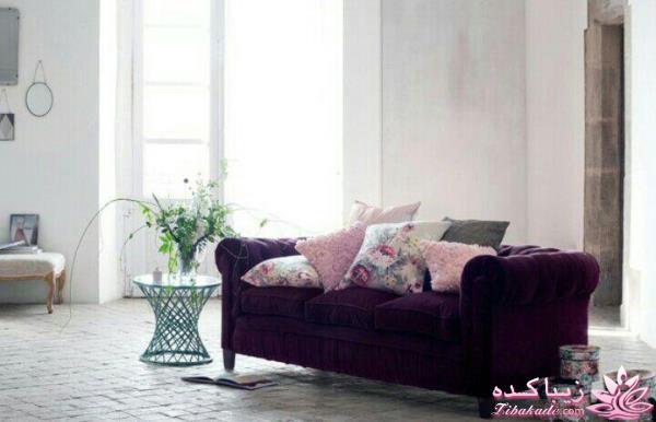 دکوراسیون به رنگ پوست پیازی 