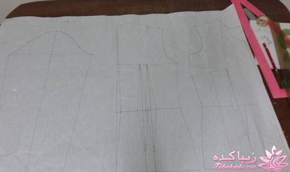 آموزش دوخت مانتو مجلسی