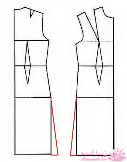 آموزش دوخت مانتو مجلسی