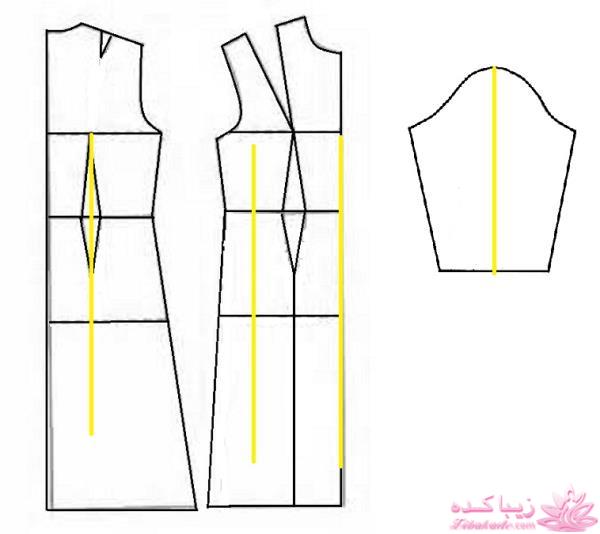 آموزش دوخت مانتو مجلسی