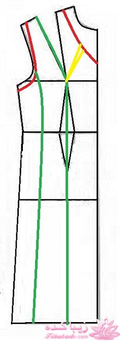 آموزش دوخت لباس مجلسی