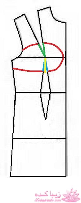 آموزش دوخت لباس مجلسی