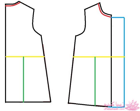آموزش خیاطی لباس کودک