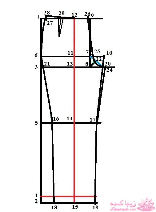 آموزش دوخت مانتوی اداری و شلوار