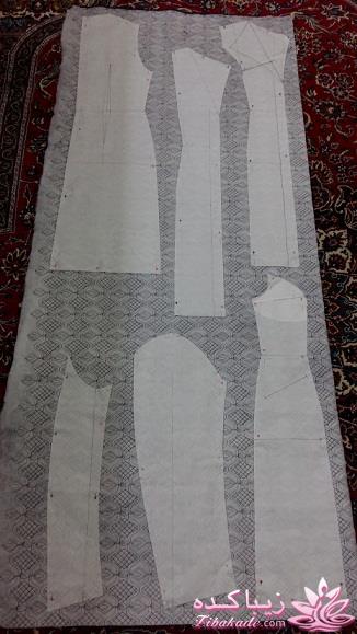 آموزش دوخت مانتو مجلسی