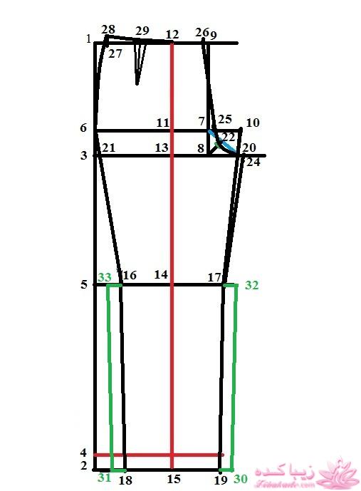 آموزش دوخت مانتوی اداری و شلوار