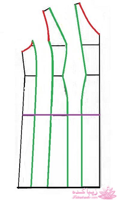 آموزش دوخت لباس مجلسی