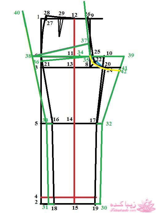 آموزش دوخت مانتوی اداری و شلوار