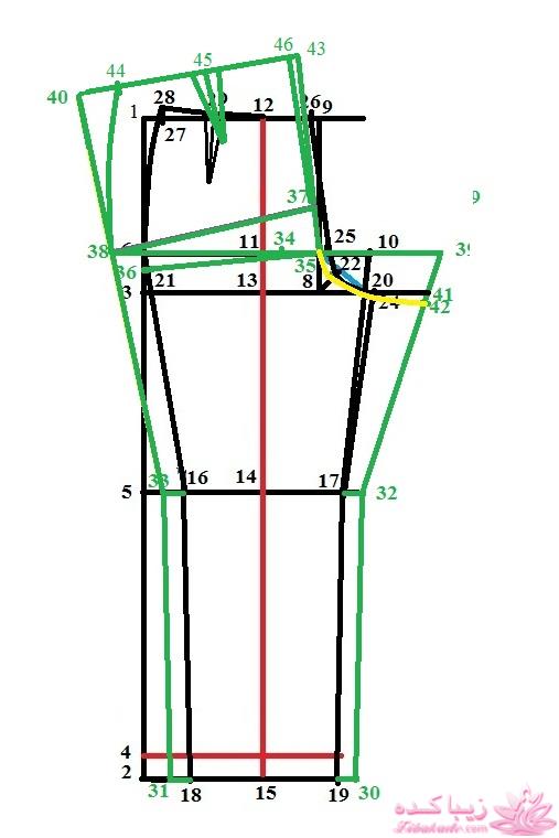 آموزش دوخت مانتوی اداری و شلوار