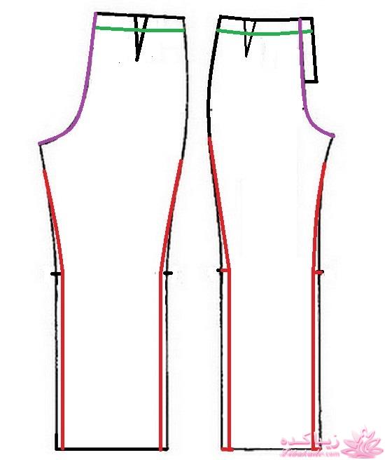 آموزش دوخت مانتوی اداری و شلوار