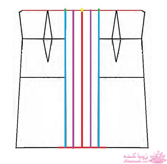 آموزش دوخت مانتو