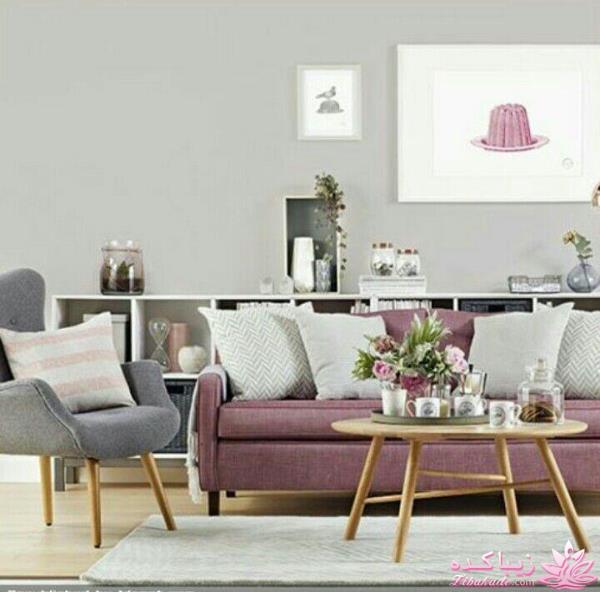 دکوراسیون به رنگ پوست پیازی 