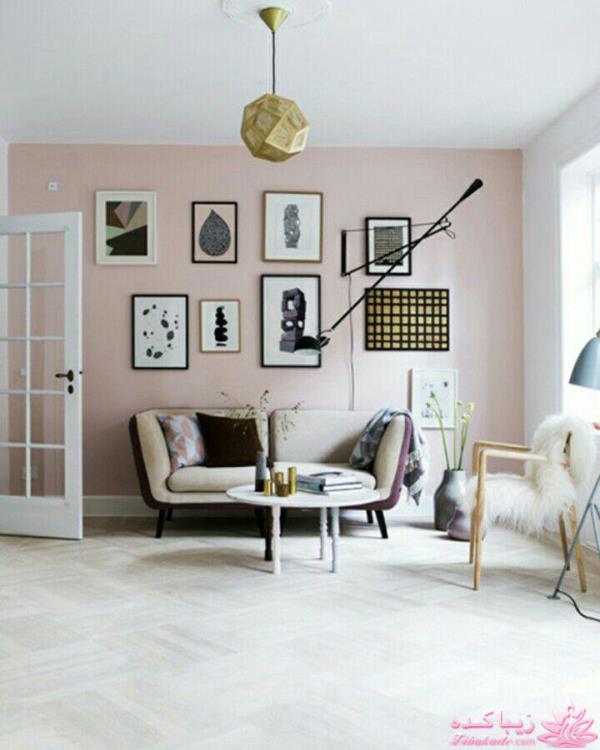 دکوراسیون به رنگ پوست پیازی 