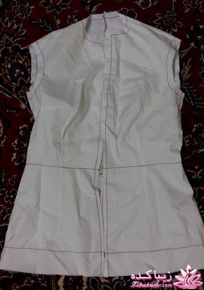 آموزش دوخت مانتو مجلسی