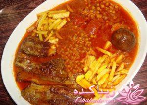 انواع غذا با بادمجان