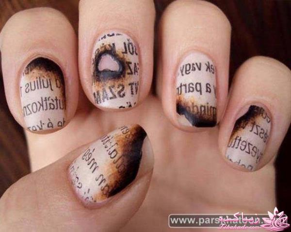 طراحی ناخن