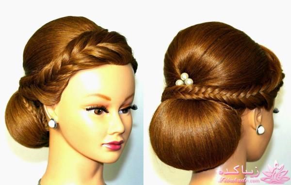 مدل انواع شینیون های جدید/مجلسی/ زنانه/کودکانه