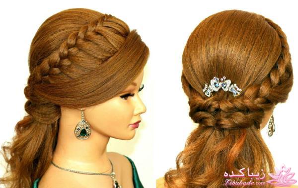 مدل انواع شینیون های جدید/مجلسی/ زنانه/کودکانه