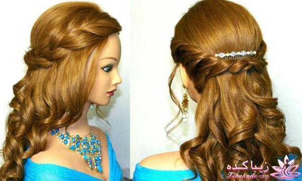 مدل انواع شینیون های جدید/مجلسی/ زنانه/کودکانه