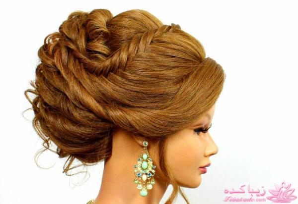 مدل انواع شینیون های جدید/مجلسی/ زنانه/کودکانه