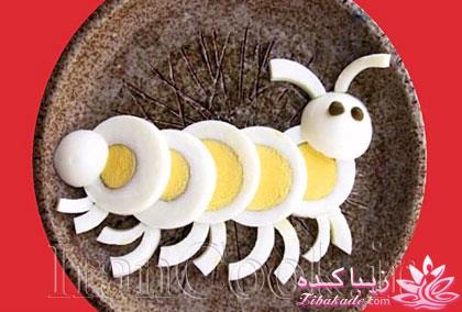 تزیین غذای بچه ها