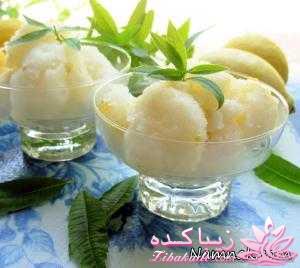 طرز تهیه دسر سیب و خامه