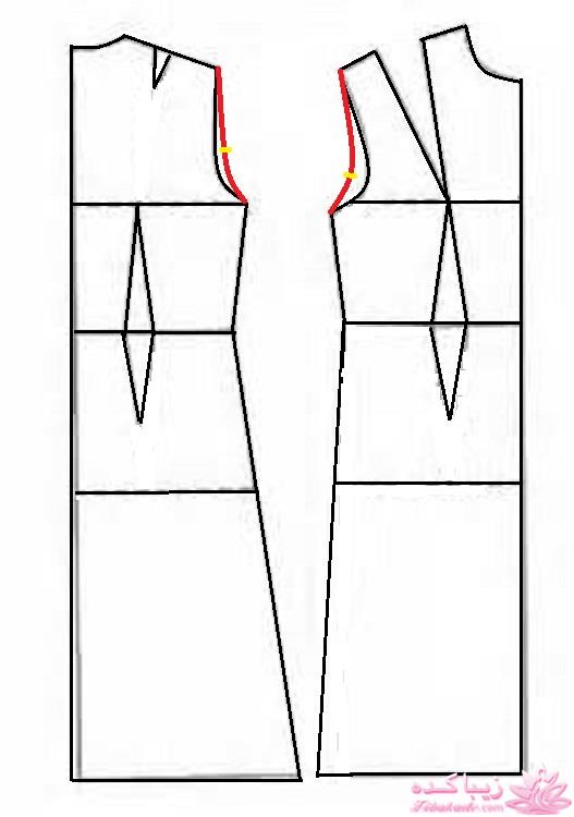 آموزش دوخت مانتو مجلسی