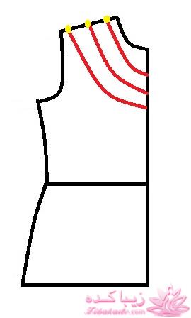 آموزش دوخت لباس مجلسی