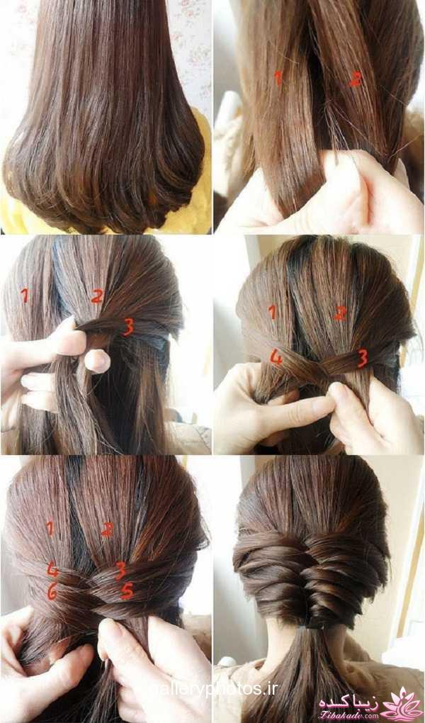 مدل های مختلف بافت مو 