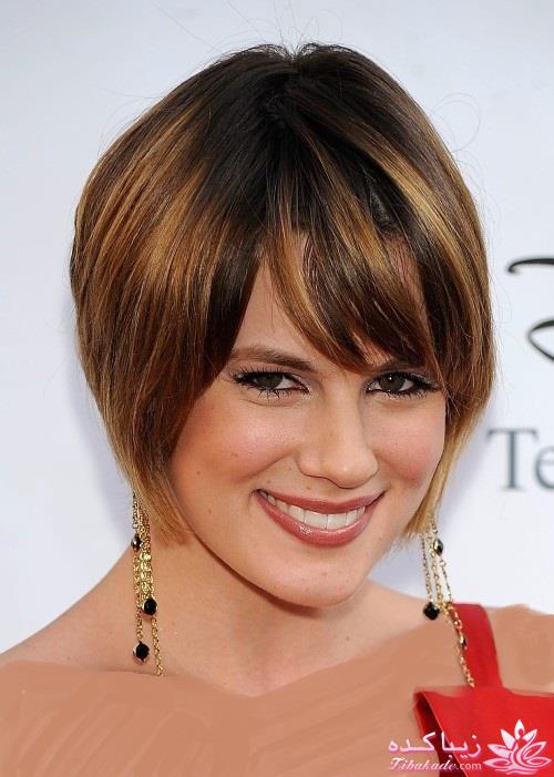 انواع کوتاهی مو با رنگ موی جدید 2016