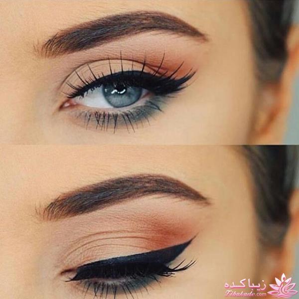 آموزش کشیدن خط چشم برای انواع چشم ها