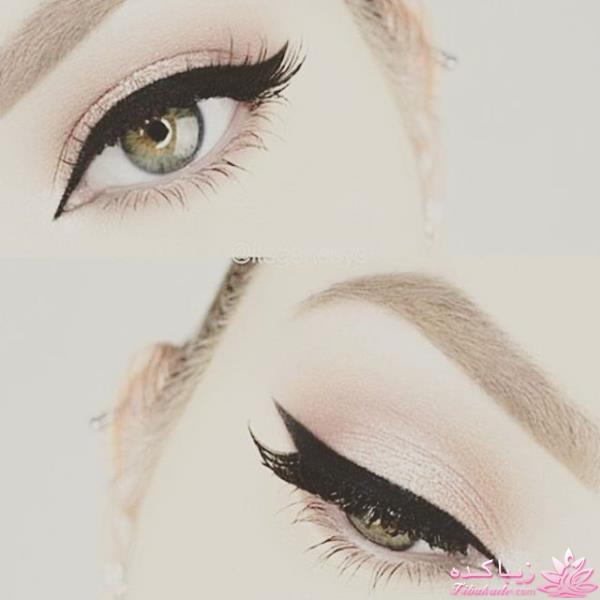 آموزش کشیدن خط چشم برای انواع چشم ها