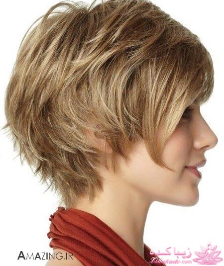 انواع کوتاهی مو با رنگ موی جدید 2016