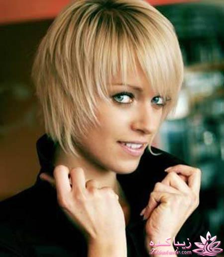 انواع کوتاهی مو با رنگ موی جدید 2016