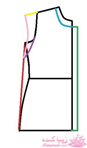 آموزش دوخت لباس مجلسی