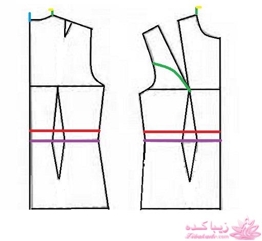 آموزش دوخت مانتو مجلسی