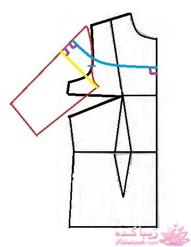 آموزش دوخت لباس مجلسی