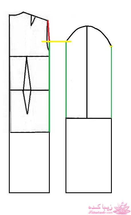 آموزش دوخت مانتو مجلسی