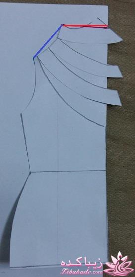 آموزش دوخت لباس مجلسی