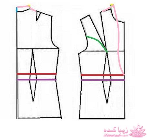 آموزش دوخت مانتو مجلسی