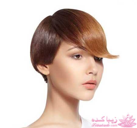 انواع کوتاهی مو با رنگ موی جدید 2016
