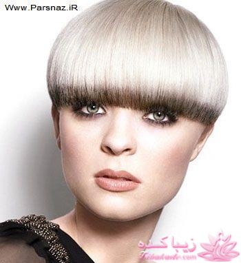 انواع کوتاهی مو با رنگ موی جدید 2016